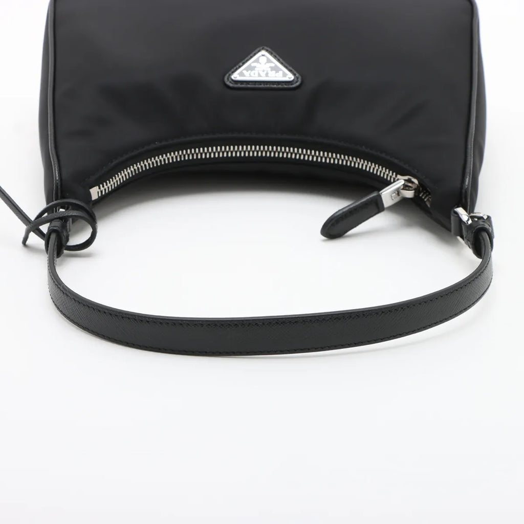 Prada Black Re-Edition 2005 Re-Nylon and Saffiaon Mini Bag [Clearance Sale]