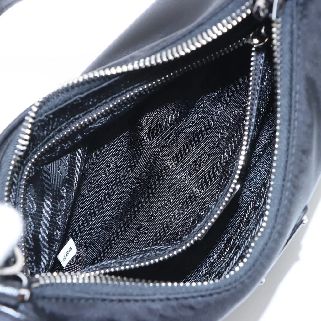 Prada Black Re-Edition 2005 Re-Nylon and Saffiaon Mini Bag [Clearance Sale]