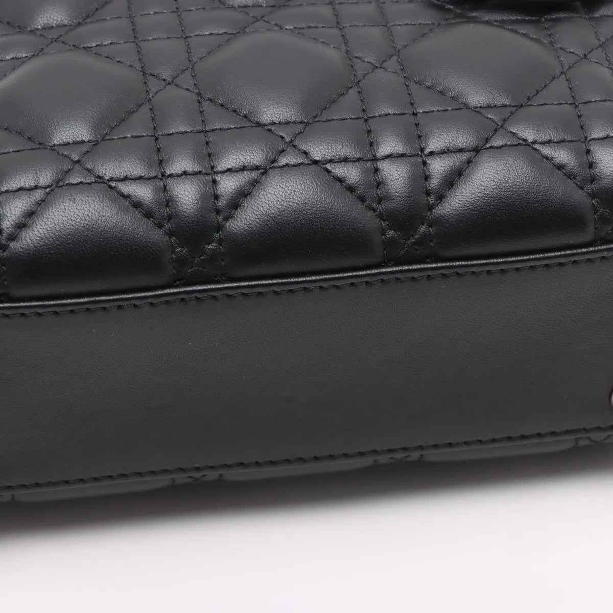 Christian Dior Black Leather Mini Lady Dior [Clearance Sale]