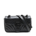 Gucci Black Leather GG Marmont Small Shoulder Bag [Clearance Sale]