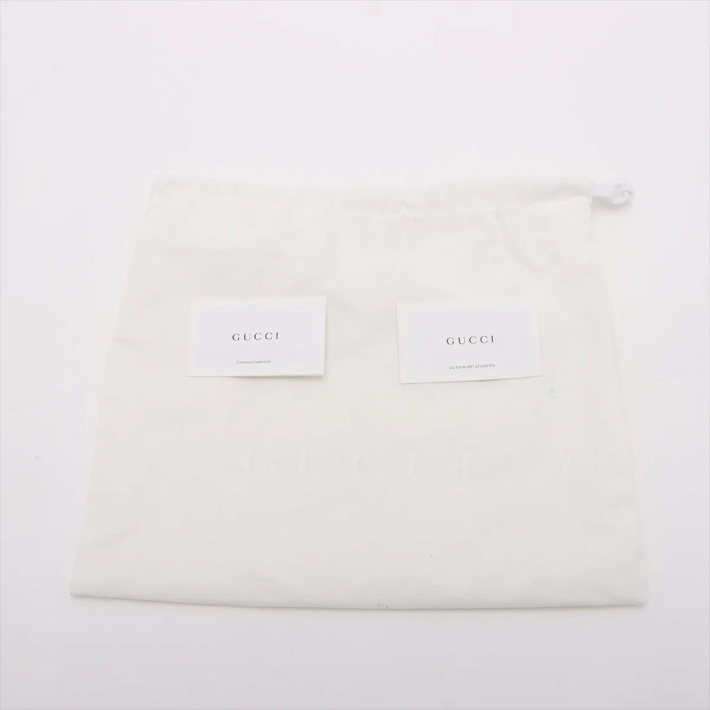 Gucci White Leather GG Marmont Small Shoulder Bag [Clearance Sale]