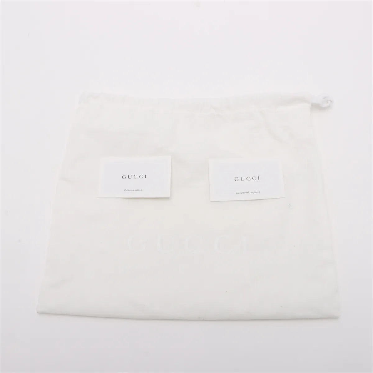Gucci White Leather GG Marmont Small Shoulder Bag [Clearance Sale]
