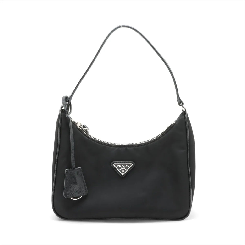 Prada Black Re-Edition 2005 Re-Nylon and Saffiaon Mini Bag [Clearance Sale]