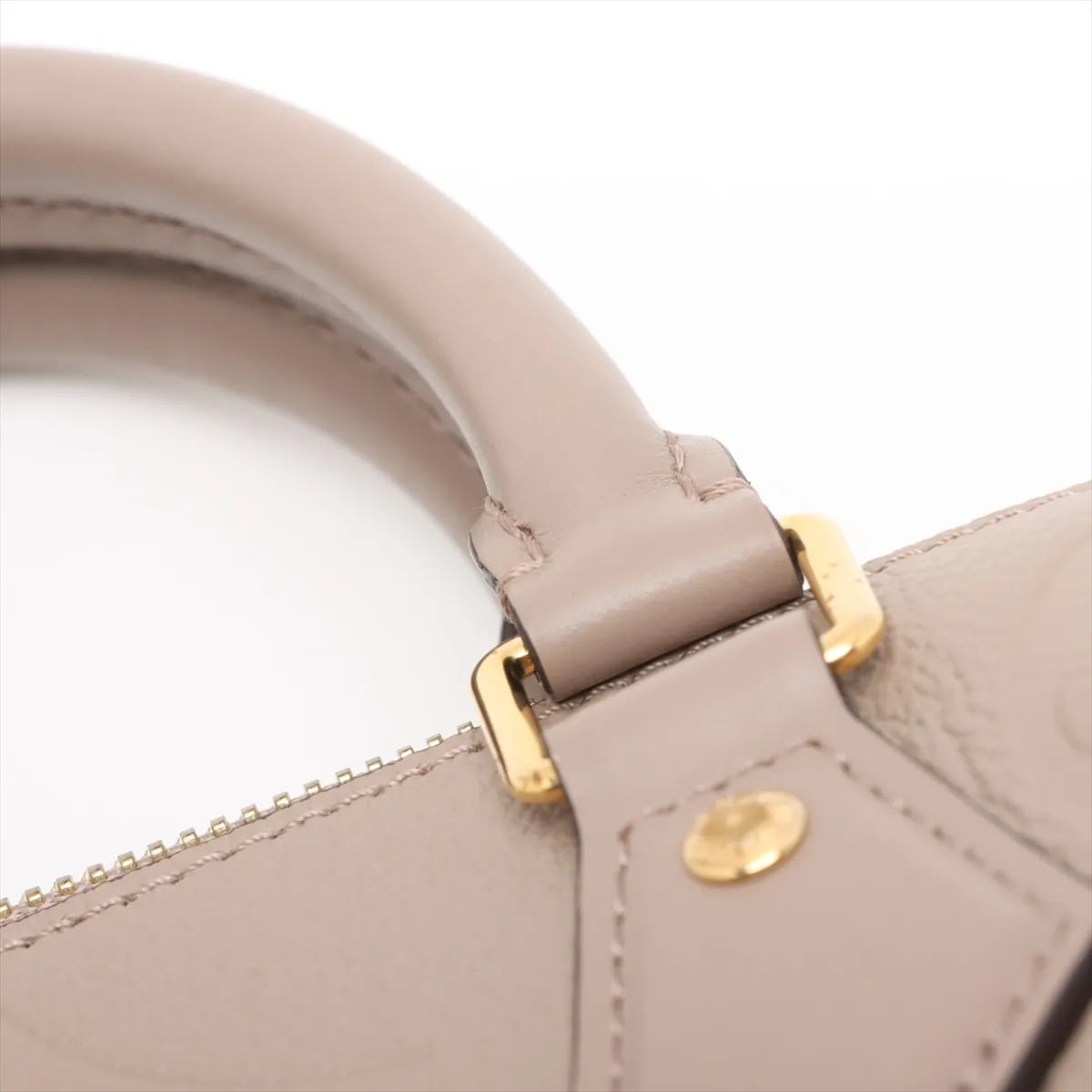 Louis Vuitton Beige Monogram Empreinte Leather Speedy 25 [Clearance Sale]