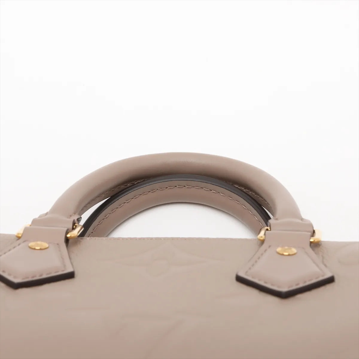 Louis Vuitton Beige Monogram Empreinte Leather Speedy 25 [Clearance Sale]