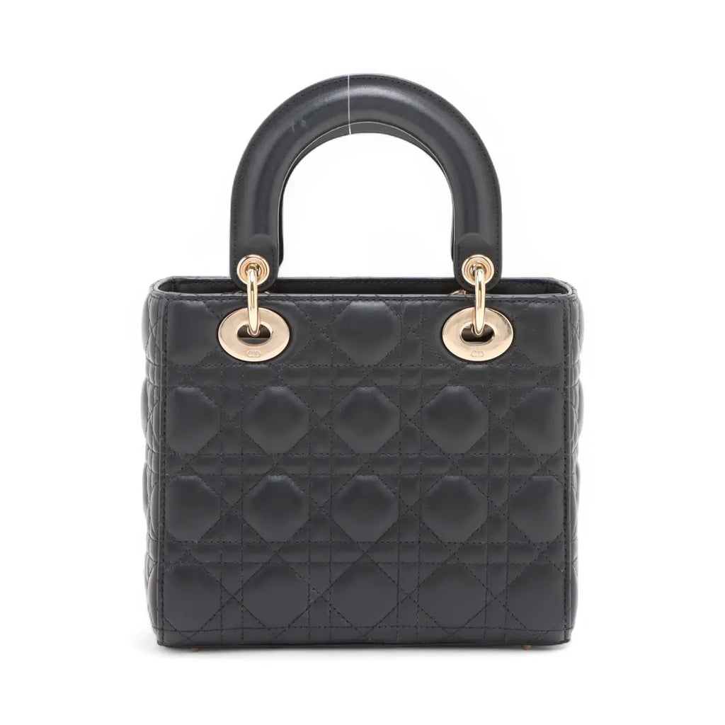 Christian Dior Black Cannage Lambskin Small Lady Dior Bag [Clearance Sale]