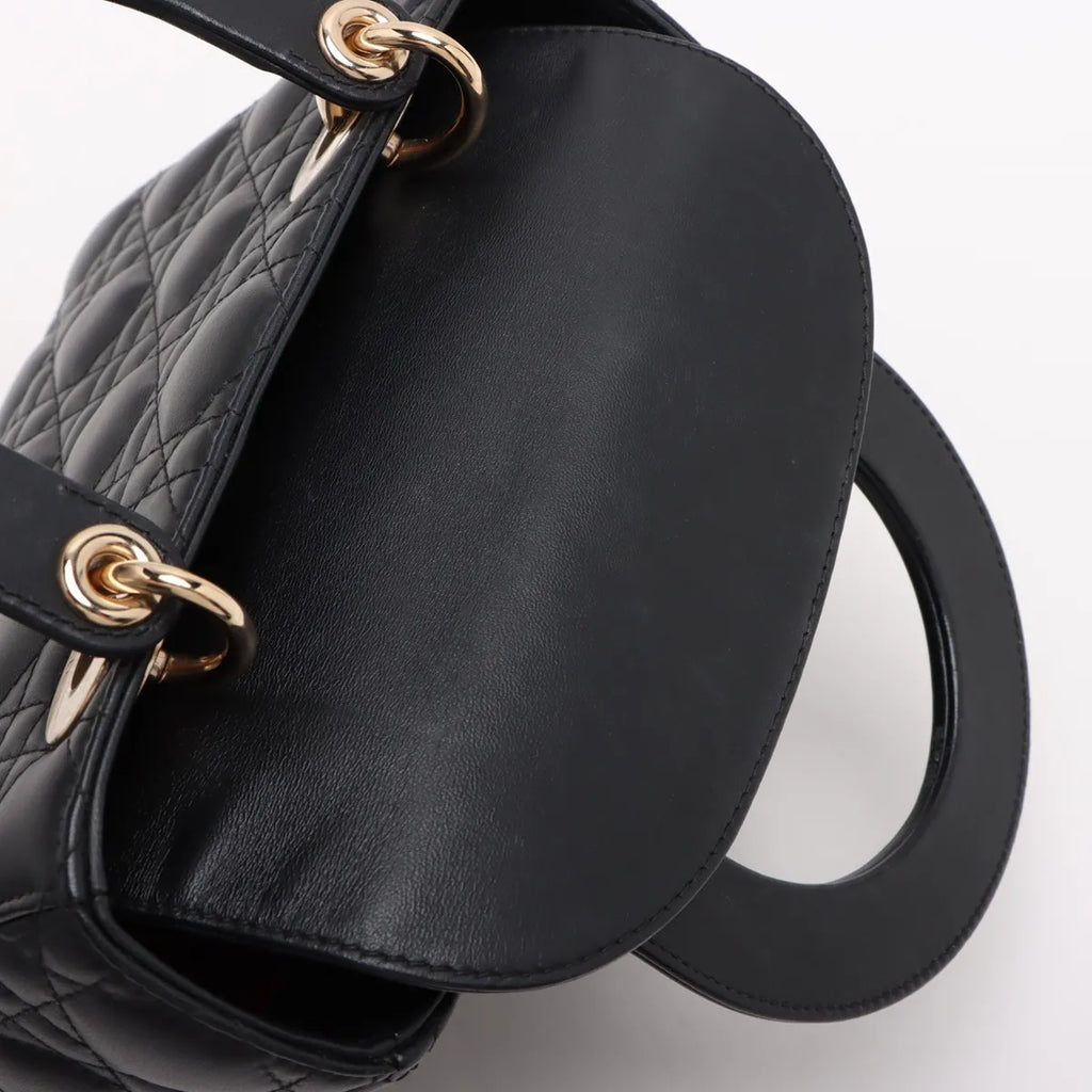 Christian Dior Black Cannage Lambskin Small Lady Dior Bag [Clearance Sale]