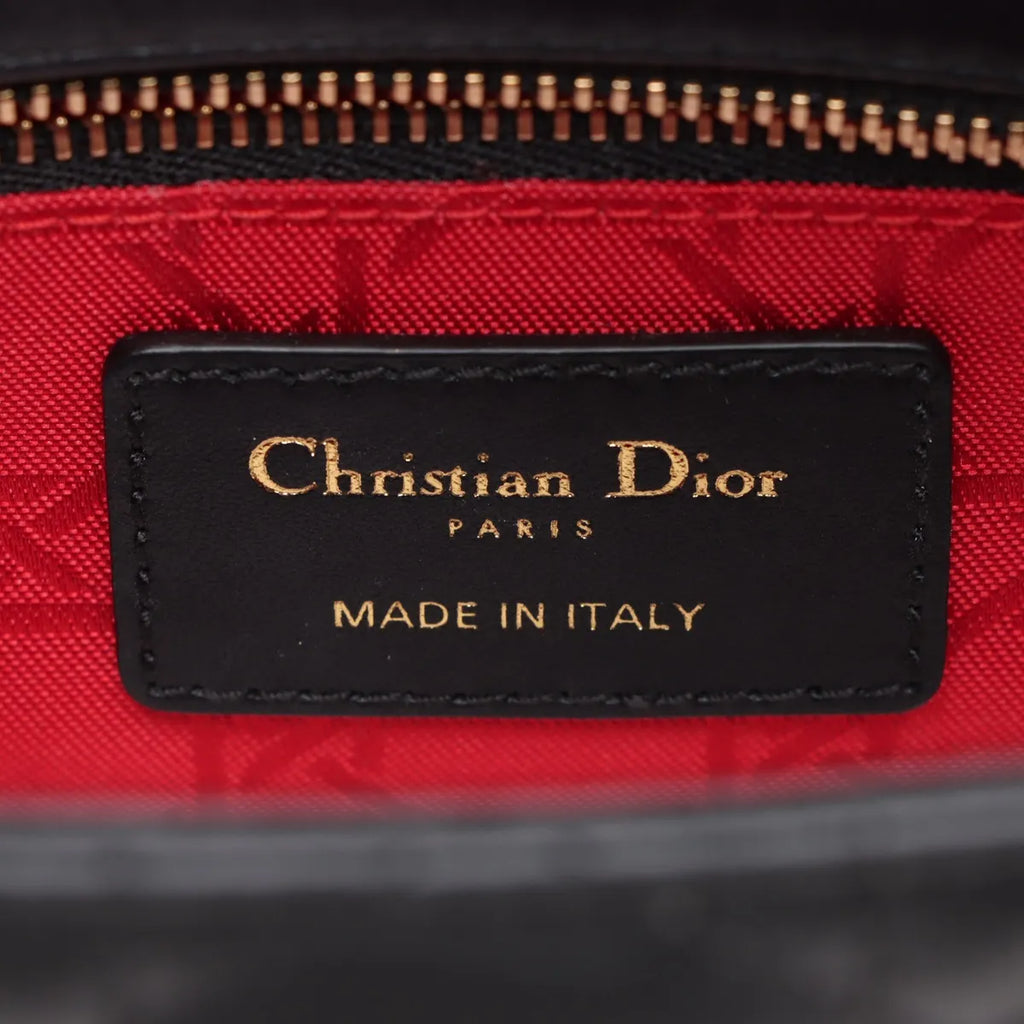 Christian Dior Black Cannage Lambskin Small Lady Dior Bag [Clearance Sale]
