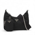 Prada Black Re-Edition 2005 Re-Nylon Shoulder Bag [Clearance Sale]
