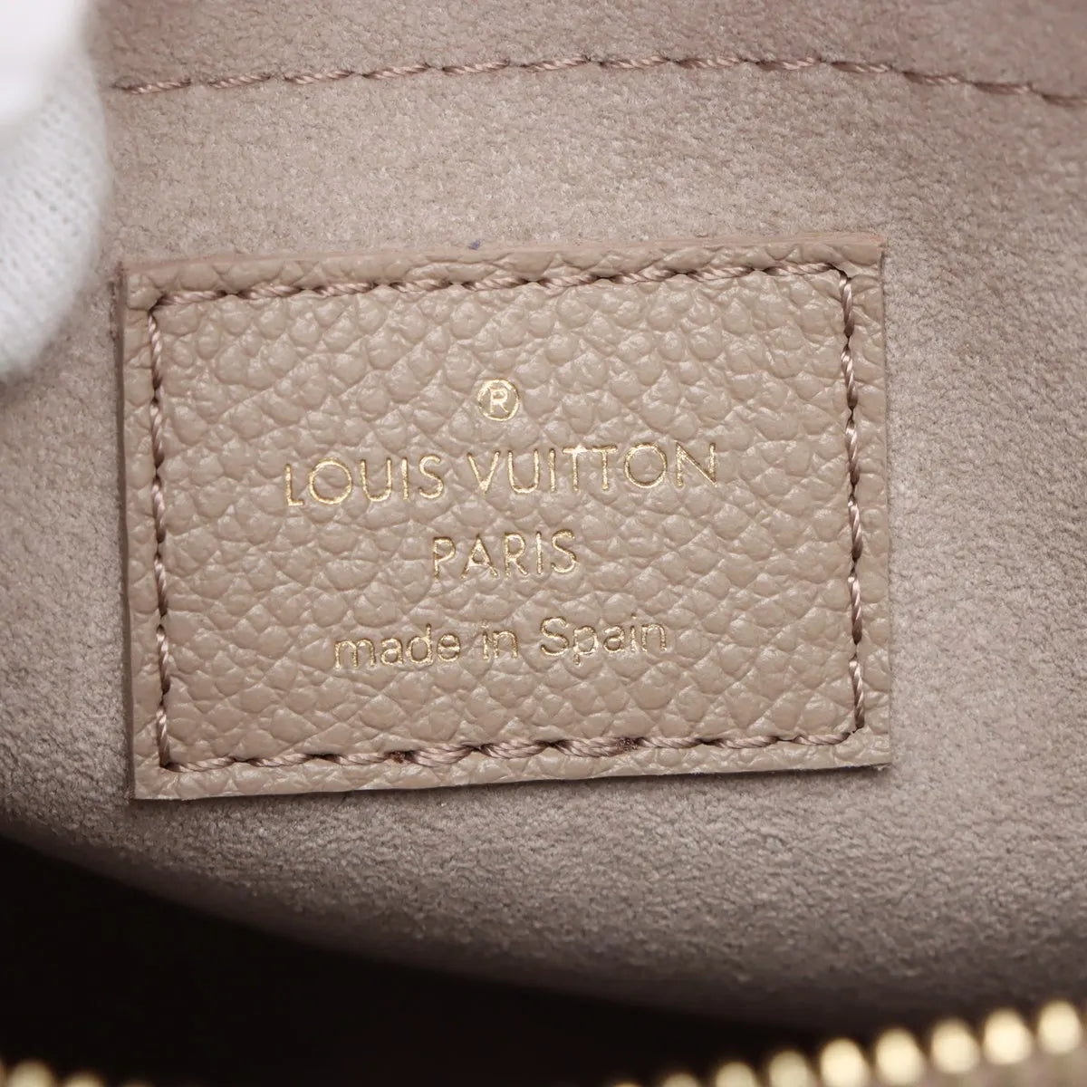 Louis Vuitton Creme BiColour Monogram Empreinte Leather Speedy 20 [Clearance Sale]