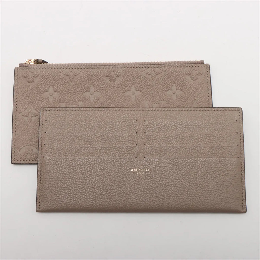 Louis Vuitton Beige Monogram Empreinte Leather Pochette Felicie [Clearance Sale]