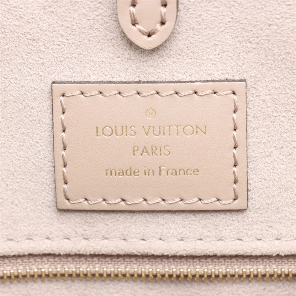 Louis Vuitton Tourterelle Bicolor Monogram Empreinte Leather OnTheGo MM [Clearance Sale]