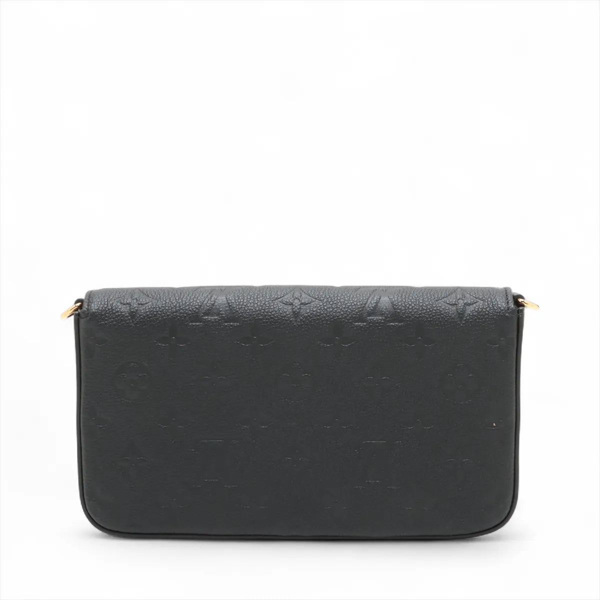 Louis Vuitton Black Monogram Empreinte Leather Pochette Felicie [Clearance Sale]