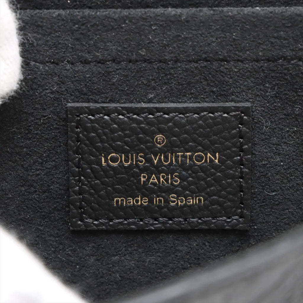 Louis Vuitton Black Monogram Empreinte Leather Pochette Felicie [Clearance Sale]