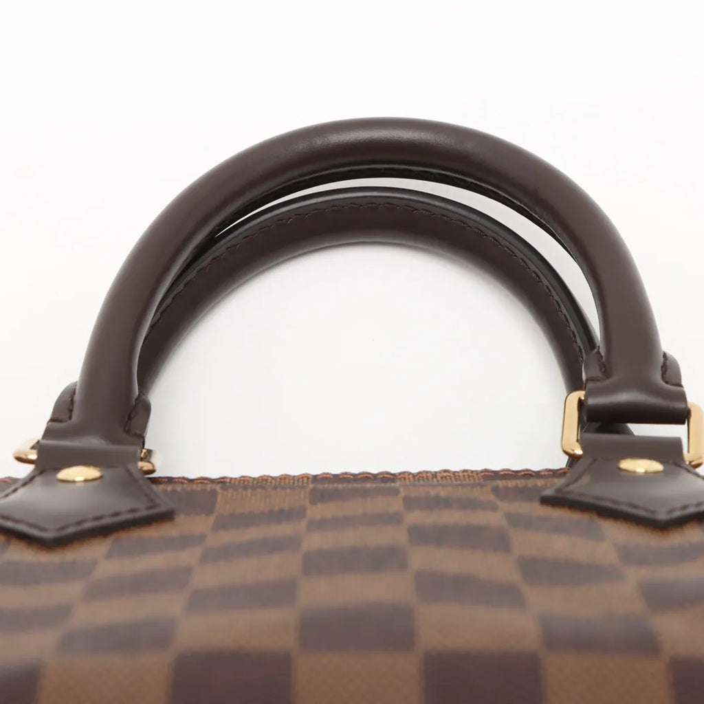 Louis Vuitton Damier Ebene Canvas Speedy 25 Bandouliere [Clearance Sale]