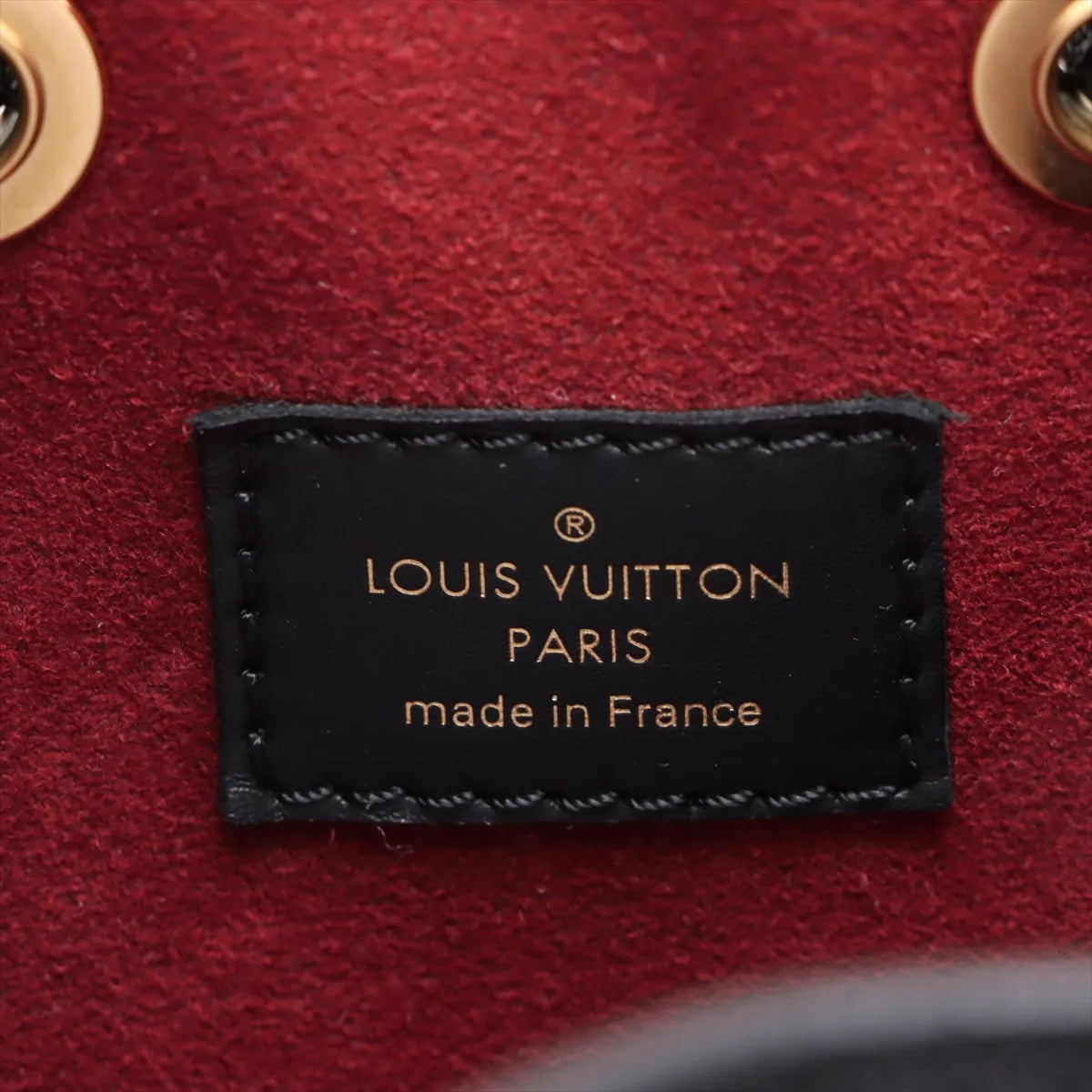 Louis Vuitton Black Beige Bicolor Monogram Empreinte Leather Neonoe MM [Clearance Sale]
