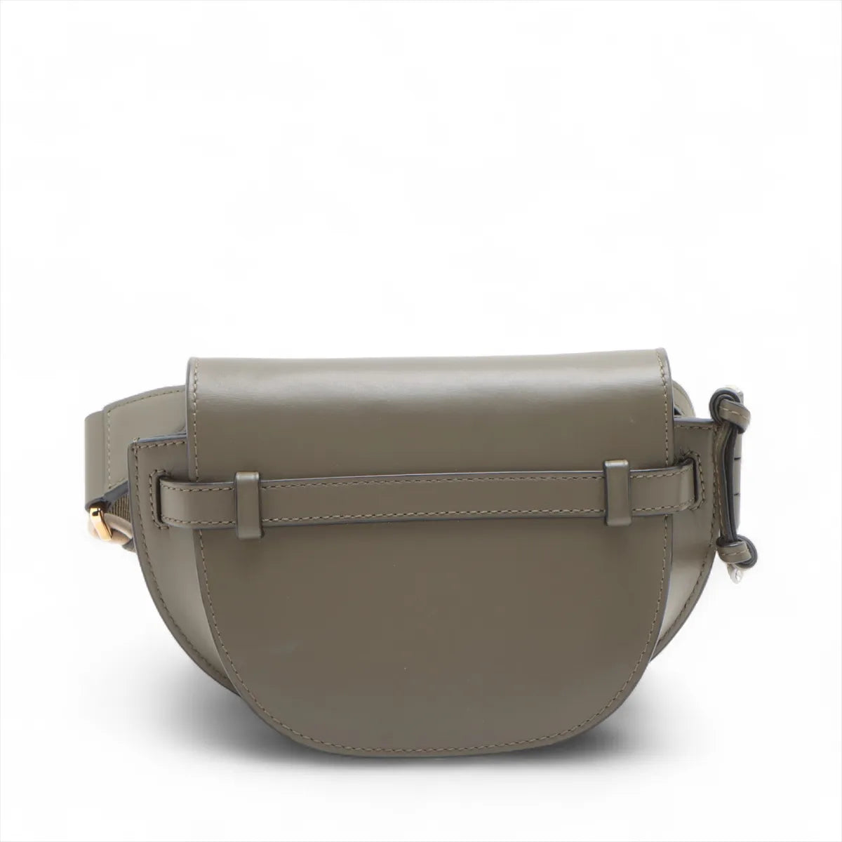 Loewe Khaki Leather Mini Gate Bag [Clearance Sale]