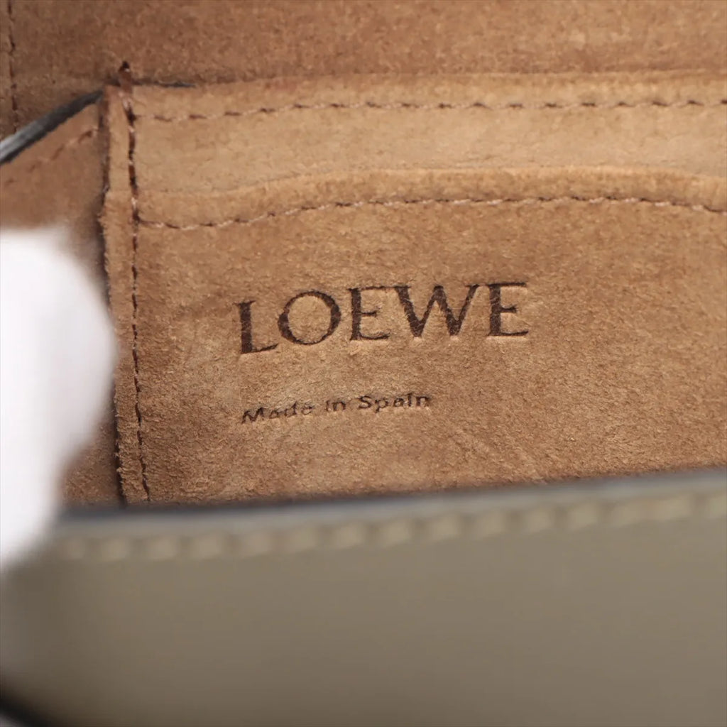 Loewe Khaki Leather Mini Gate Bag [Clearance Sale]
