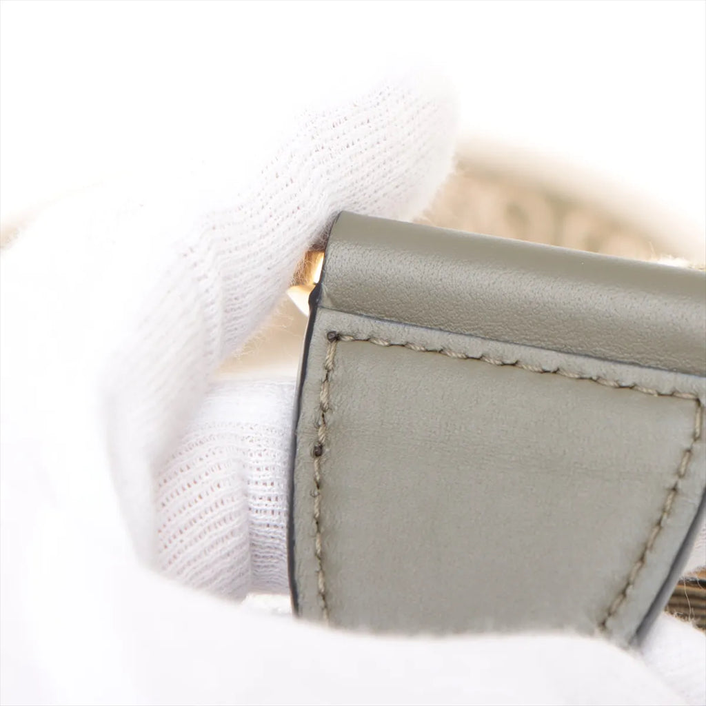 Loewe Khaki Leather Mini Gate Bag [Clearance Sale]