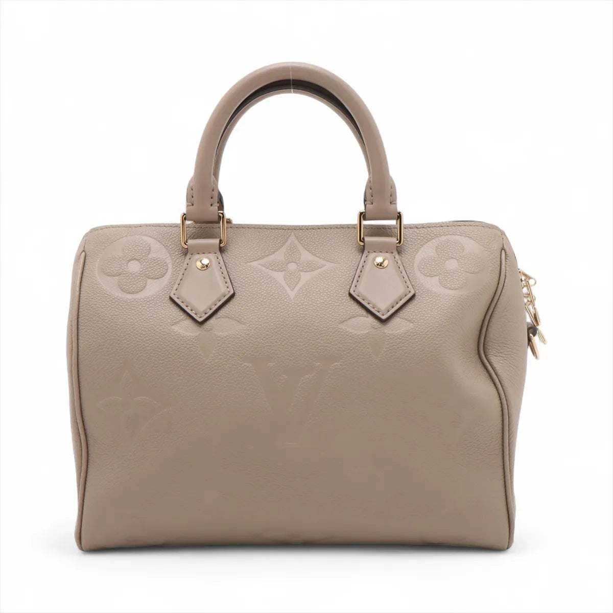 Louis Vuitton Beige Monogram Empreinte Leather Speedy 25 [Clearance Sale]