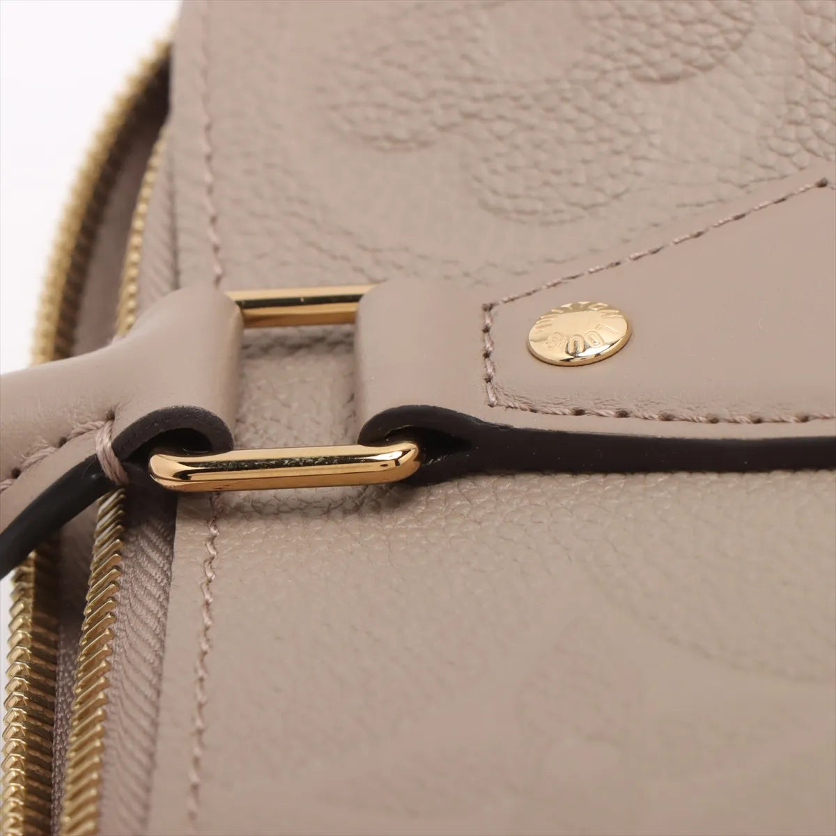 Louis Vuitton Beige Monogram Empreinte Leather Speedy 25 [Clearance Sale]