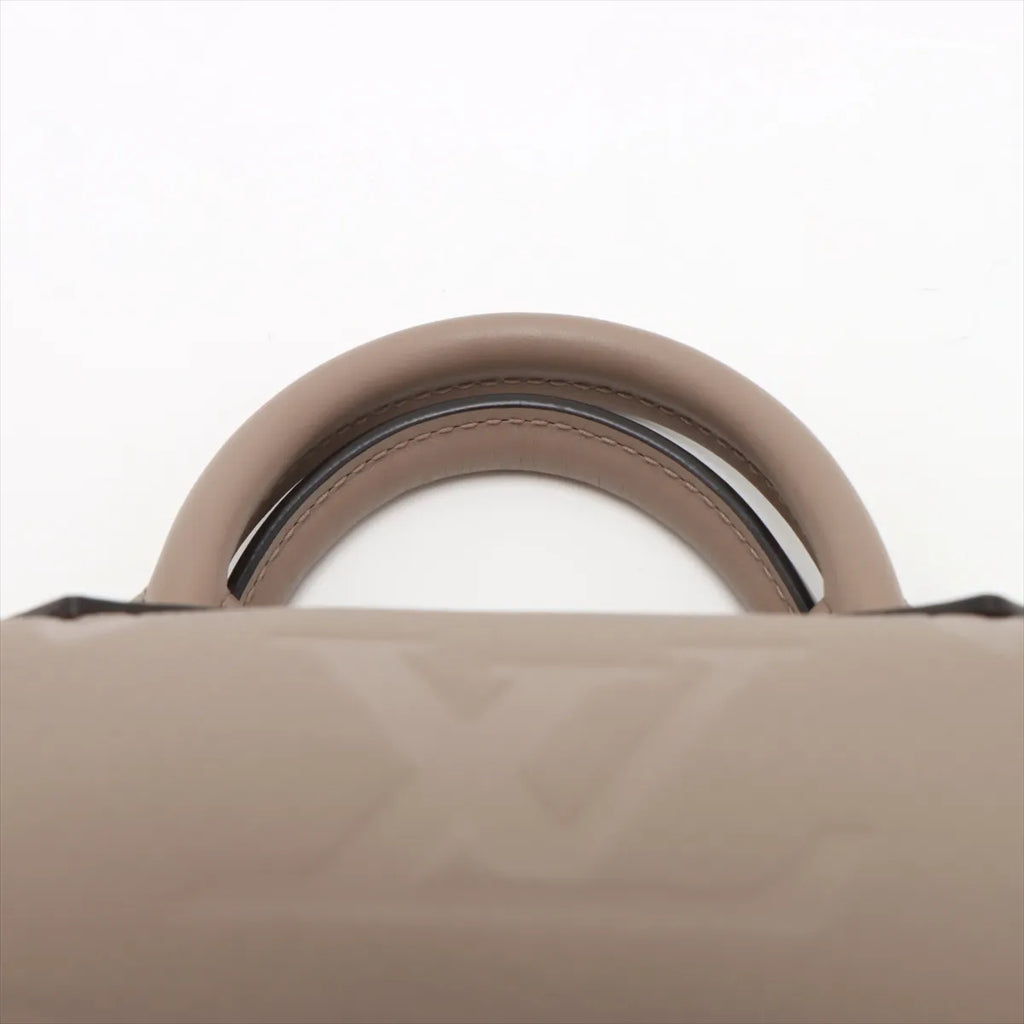 Louis Vuitton Beige Monogram Empreinte Leather Speedy 25 [Clearance Sale]