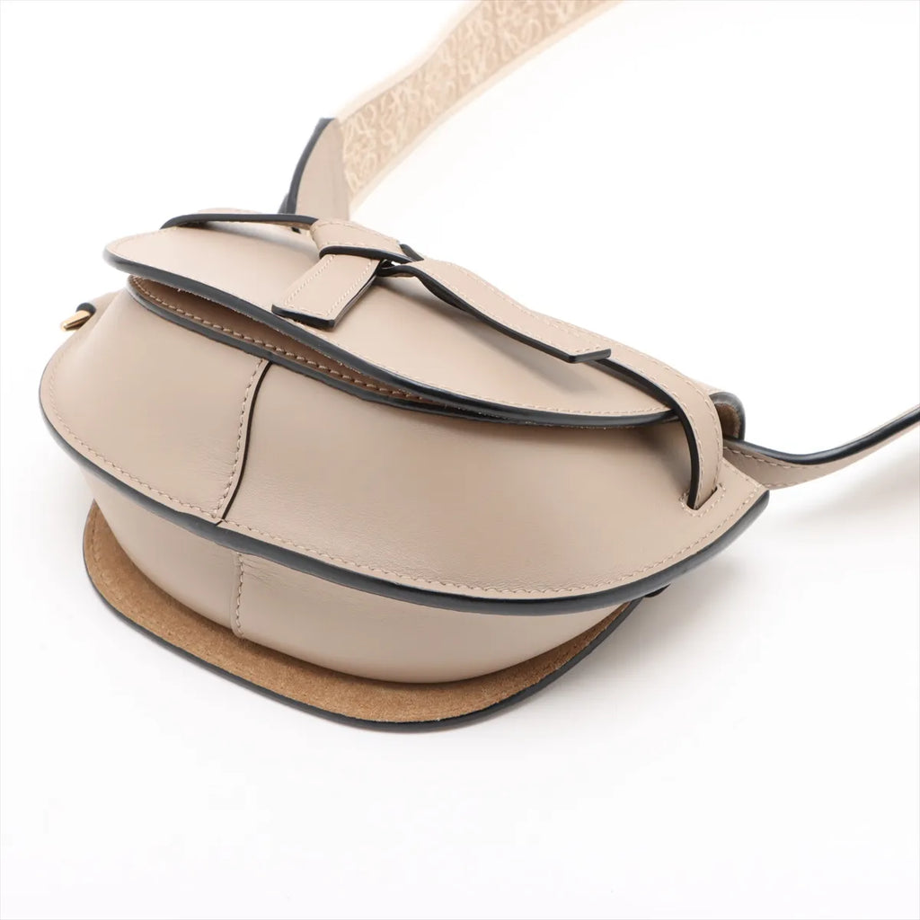 Loewe Beige Leather Mini Gate Bag [Clearance Sale]