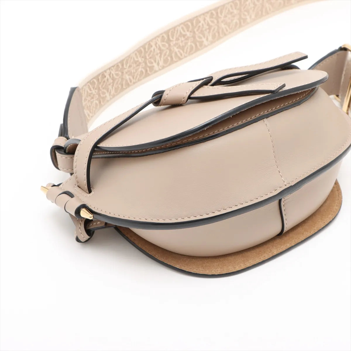 Loewe Beige Leather Mini Gate Bag [Clearance Sale]