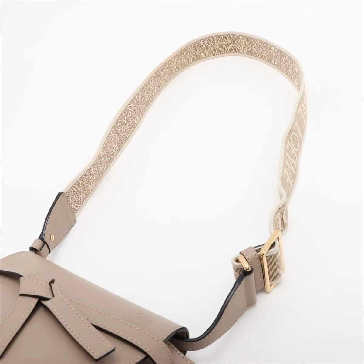 Loewe Beige Leather Mini Gate Bag [Clearance Sale]