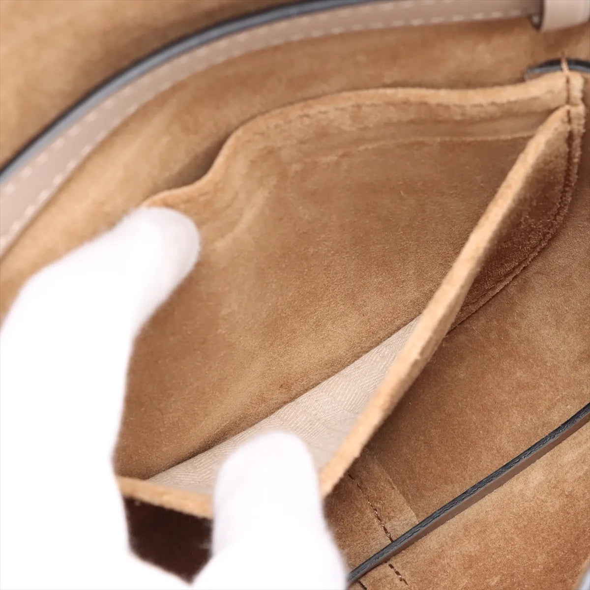 Loewe Beige Leather Mini Gate Bag [Clearance Sale]