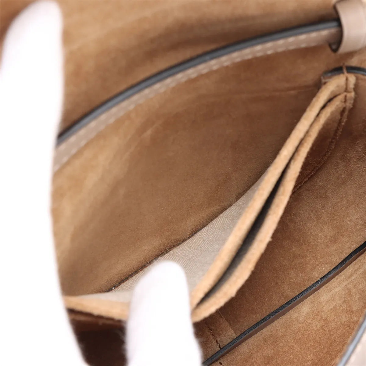 Loewe Beige Leather Mini Gate Bag [Clearance Sale]