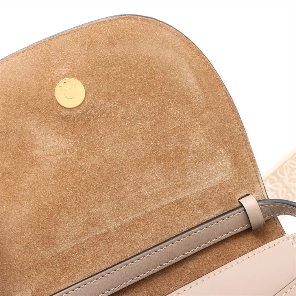 Loewe Beige Leather Mini Gate Bag [Clearance Sale]