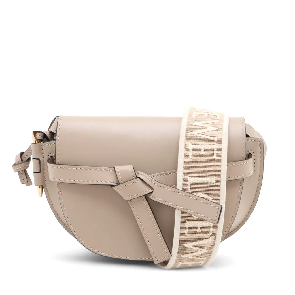 Loewe Beige Leather Mini Gate Bag [Clearance Sale]