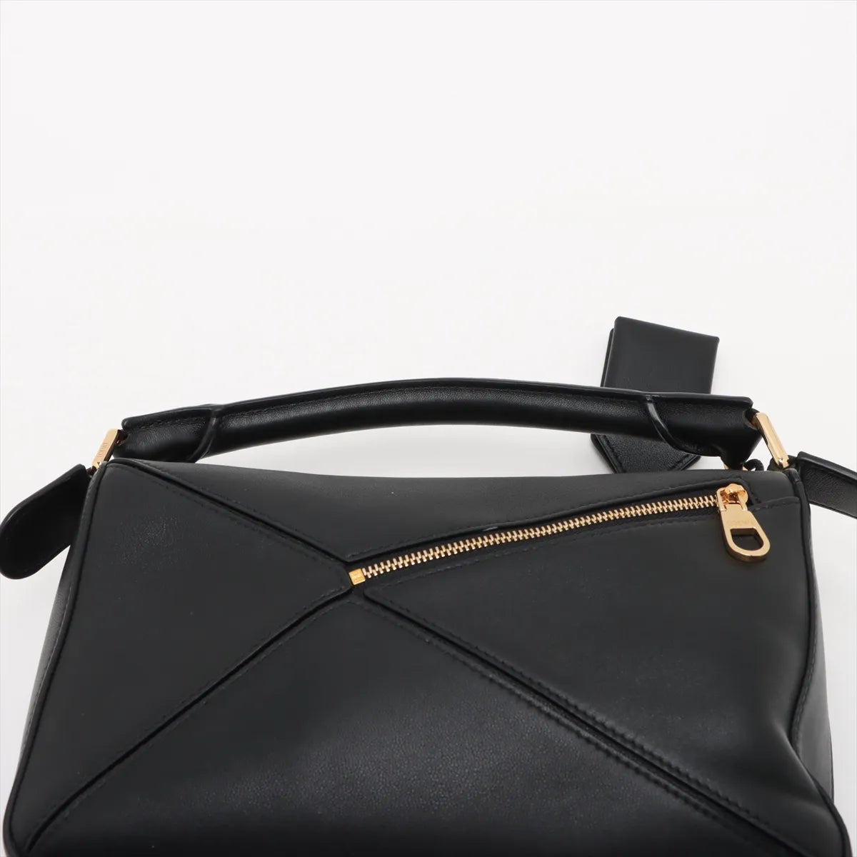 Loewe Black Leather Small Puzzle Bag [Clearance Sale]