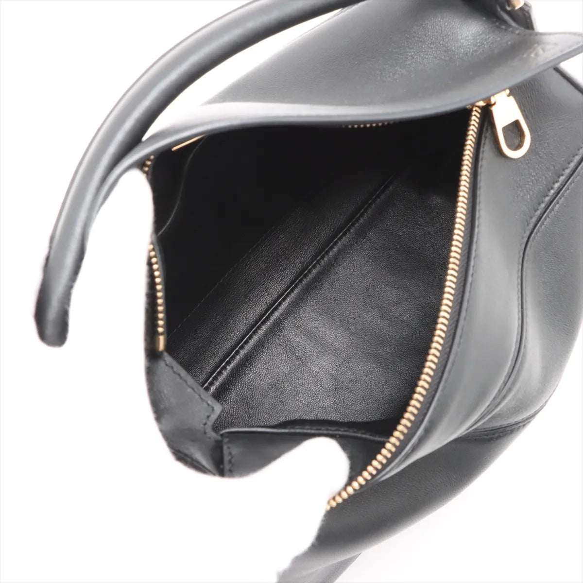 Loewe Black Leather Small Puzzle Bag [Clearance Sale]