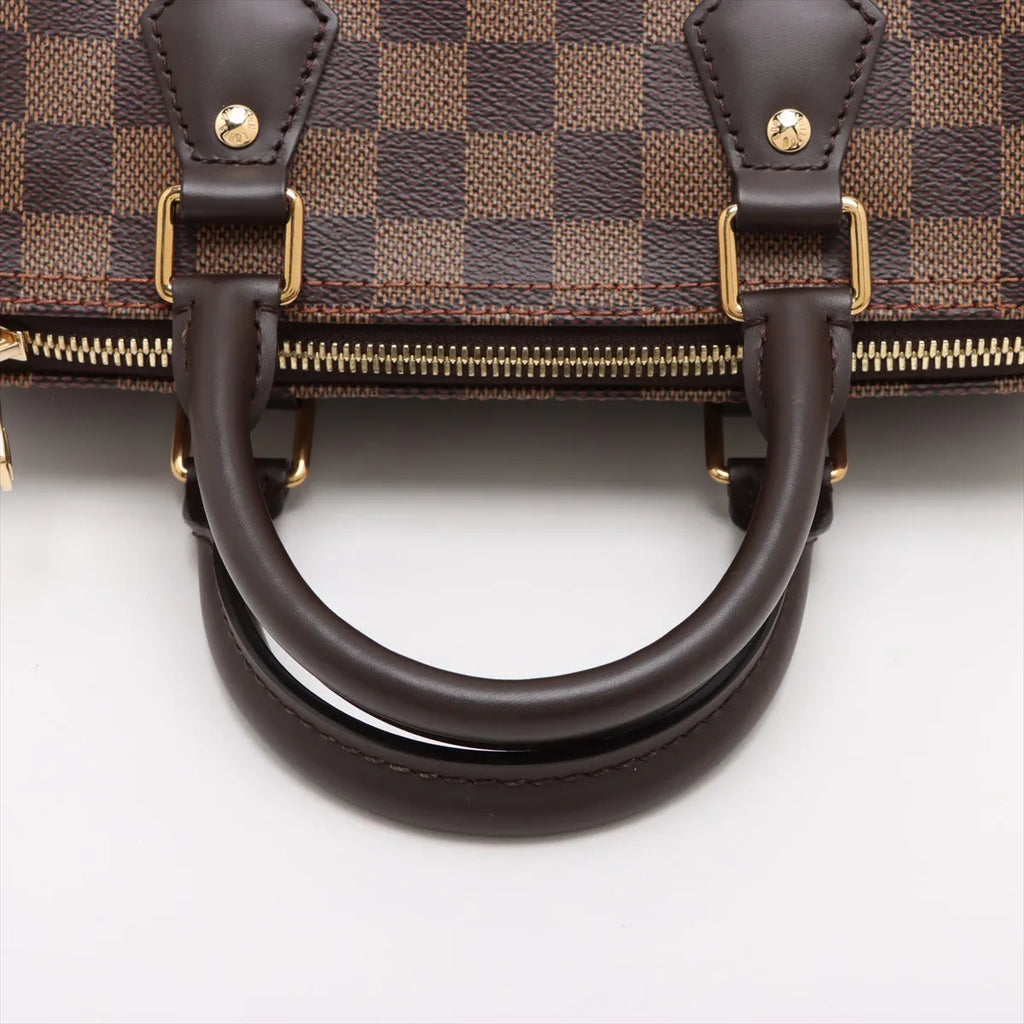 Louis Vuitton Damier Ebene Canvas Speedy 25 Bandouliere [Clearance Sale]