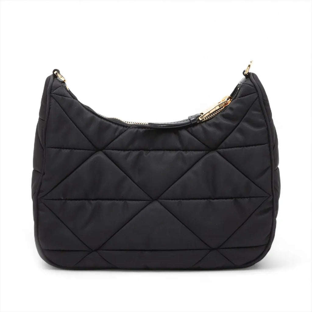 Prada Black Padded Re-Nylon Shoulder Bag [Clearance Sale]