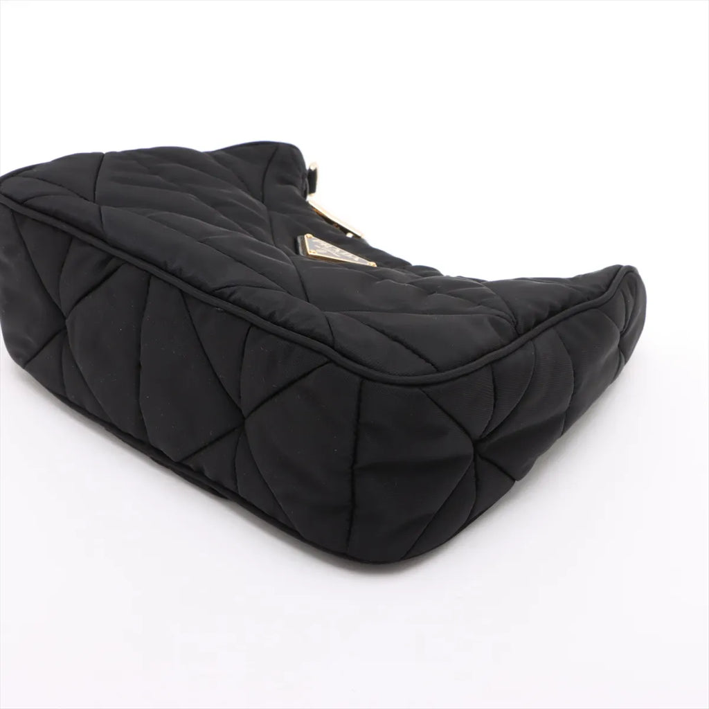 Prada Black Padded Re-Nylon Shoulder Bag [Clearance Sale]