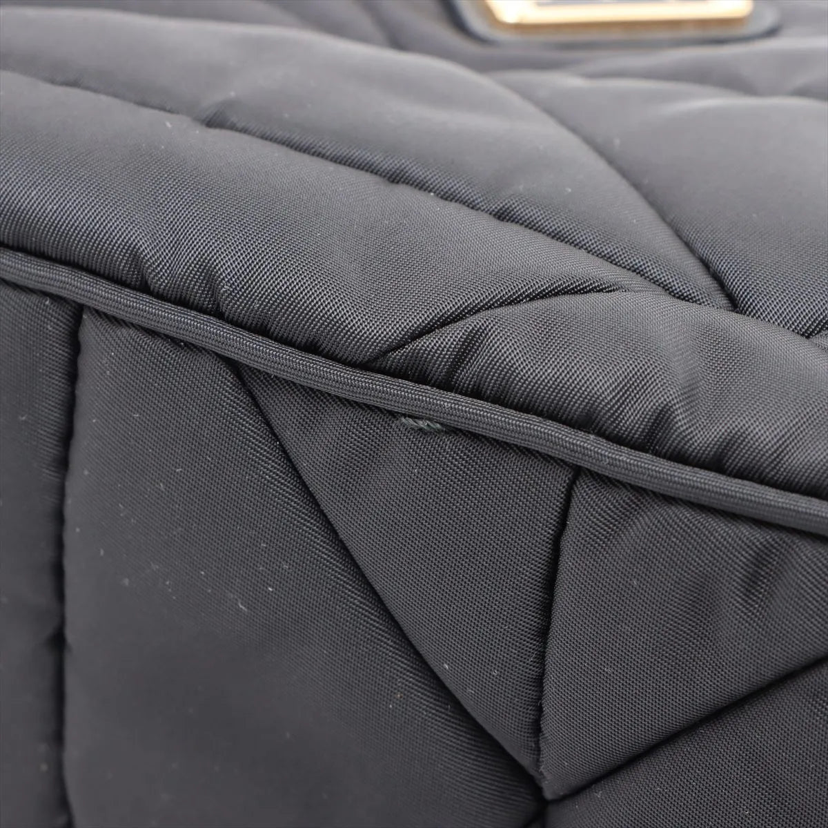 Prada Black Padded Re-Nylon Shoulder Bag [Clearance Sale]