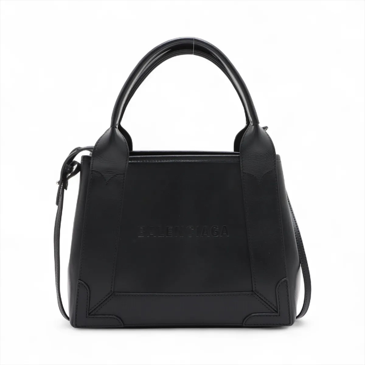 Balenciaga Black Navy Cabas XS [Clearance Sale]
