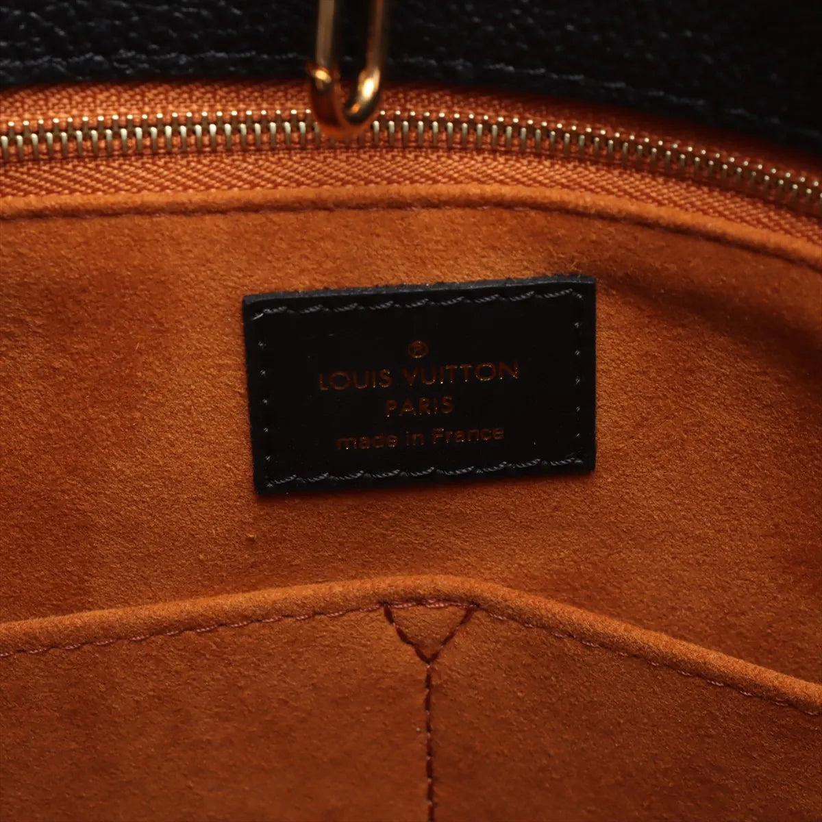 Louis Vuitton Black Monogram Empreinte Leather OnTheGo MM [Clearance Sale]