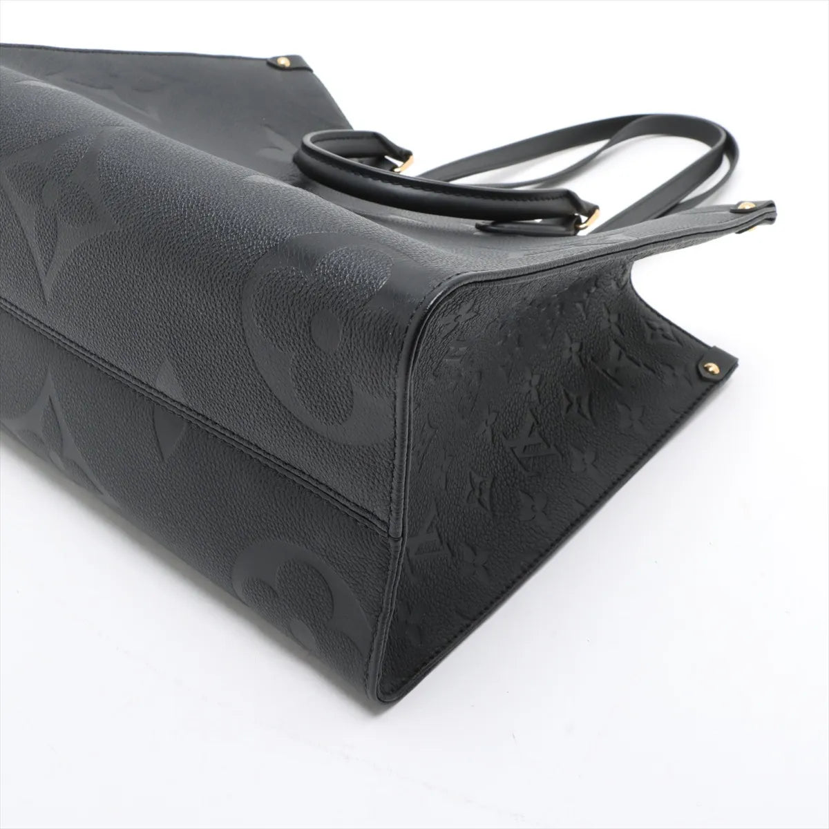 Louis Vuitton Black Monogram Empreinte Leather OnTheGo MM [Clearance Sale]