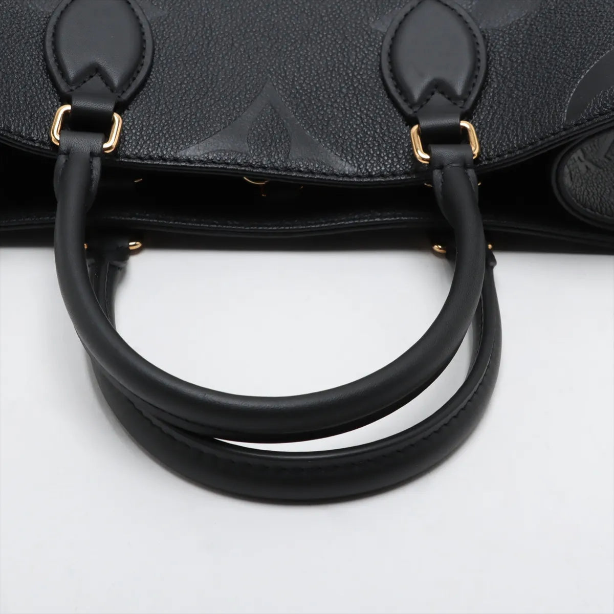 Louis Vuitton Black Monogram Empreinte Leather OnTheGo MM [Clearance Sale]