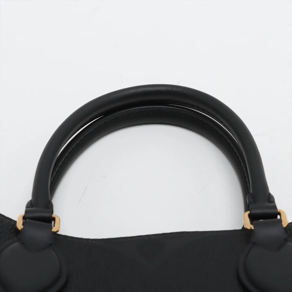 Louis Vuitton Black Monogram Empreinte Leather OnTheGo MM [Clearance Sale]