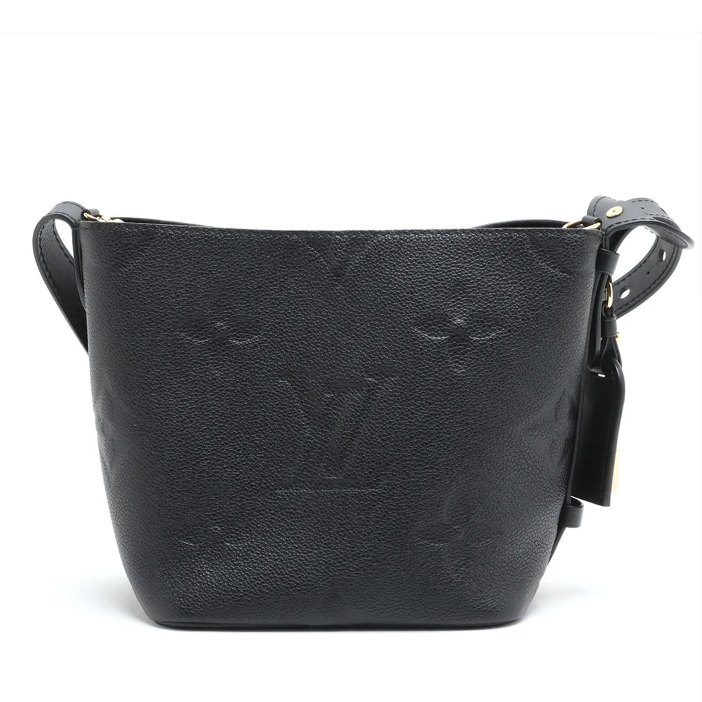 Louis Vuitton Black Monogram Empreinte Leather All in BB [Clearance Sale]