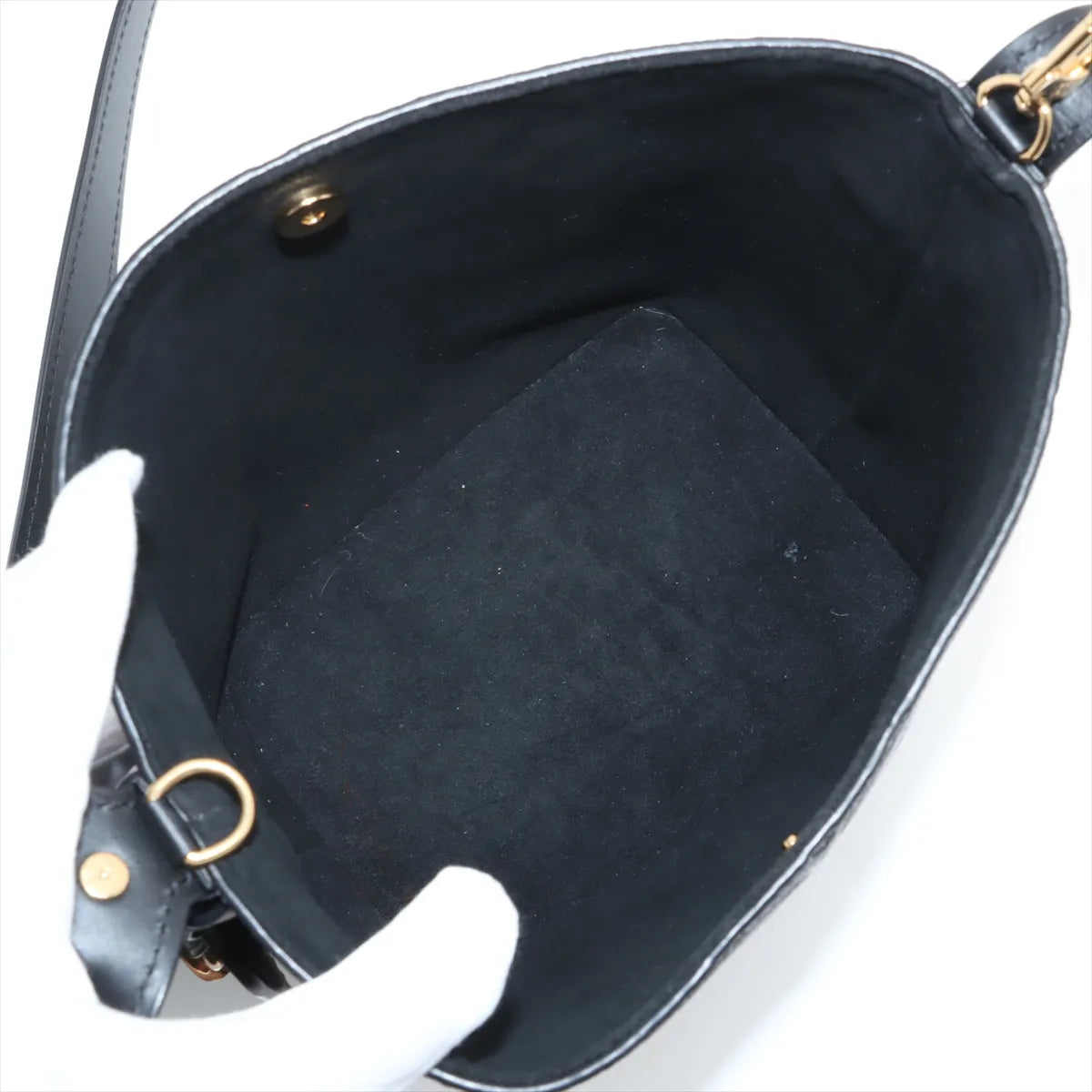 Louis Vuitton Black Monogram Empreinte Leather All in BB [Clearance Sale]