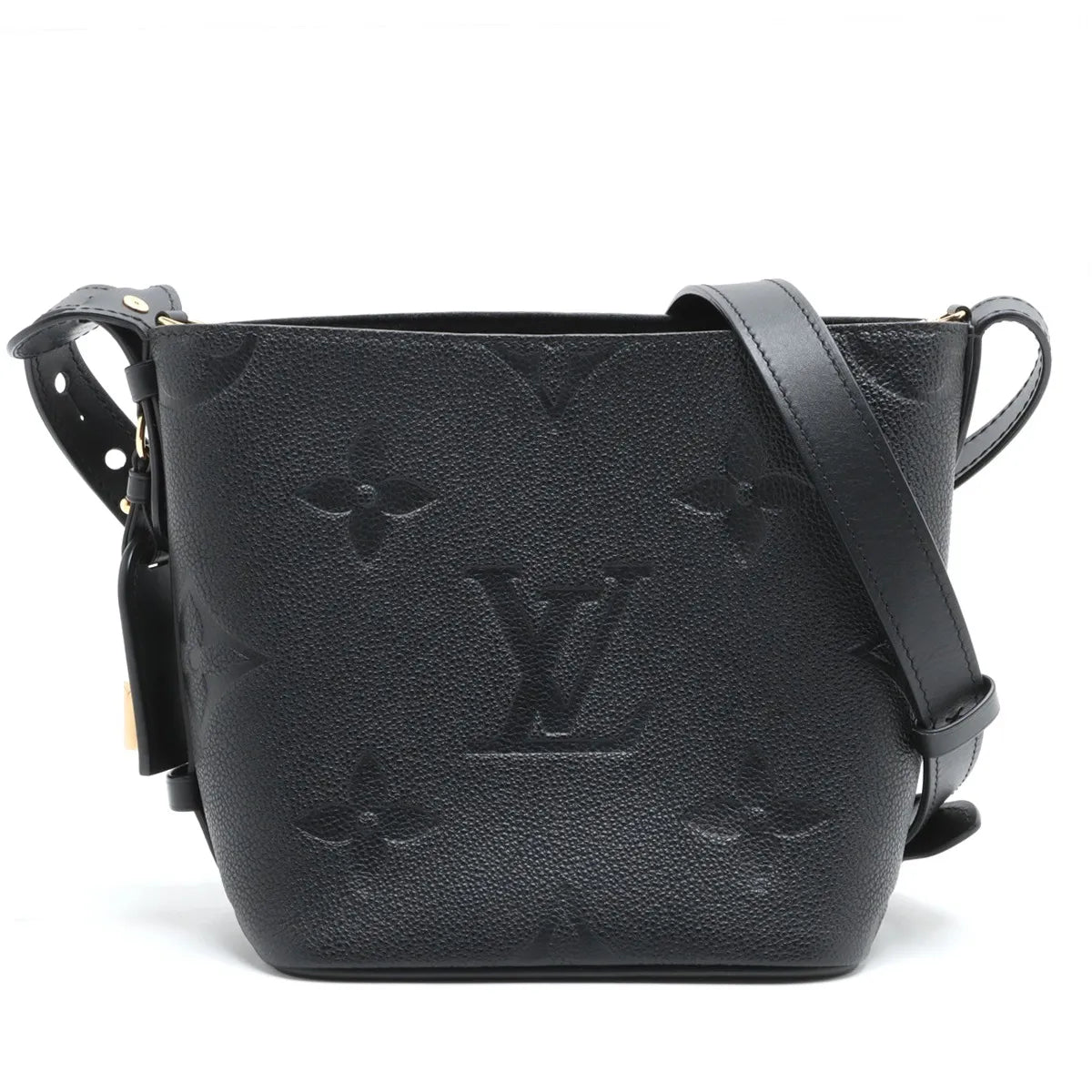 Louis Vuitton Black Monogram Empreinte Leather All in BB [Clearance Sale]