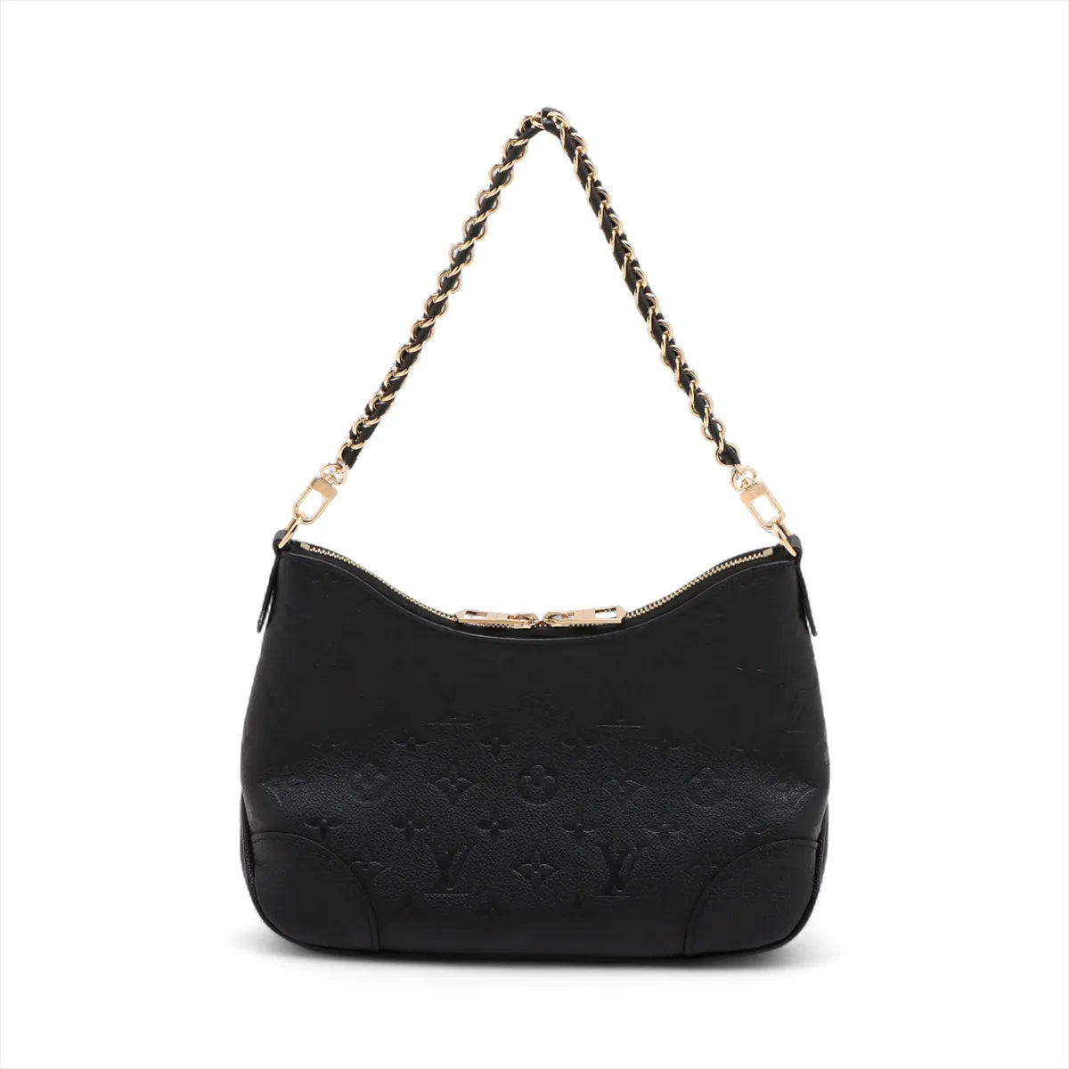 Louis Vuitton Black Monogram Empreinte Leather Boulogne PM [Clearance Sale]