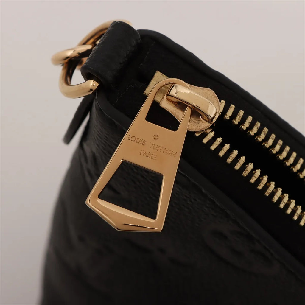 Louis Vuitton Black Monogram Empreinte Leather Boulogne PM [Clearance Sale]