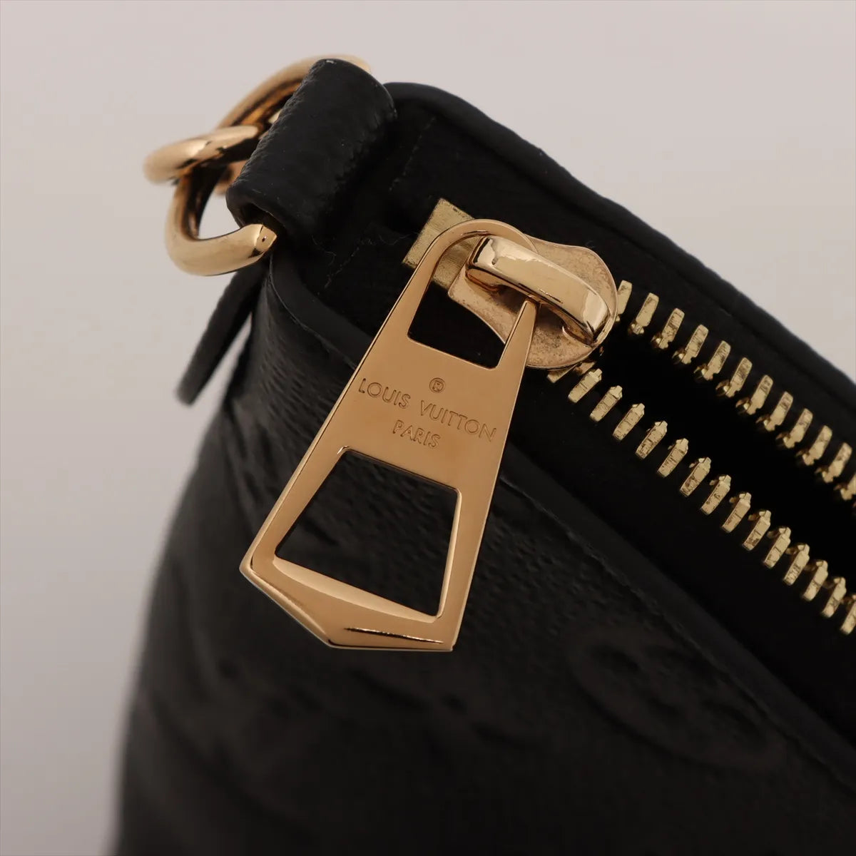 Louis Vuitton Black Monogram Empreinte Leather Boulogne PM [Clearance Sale]
